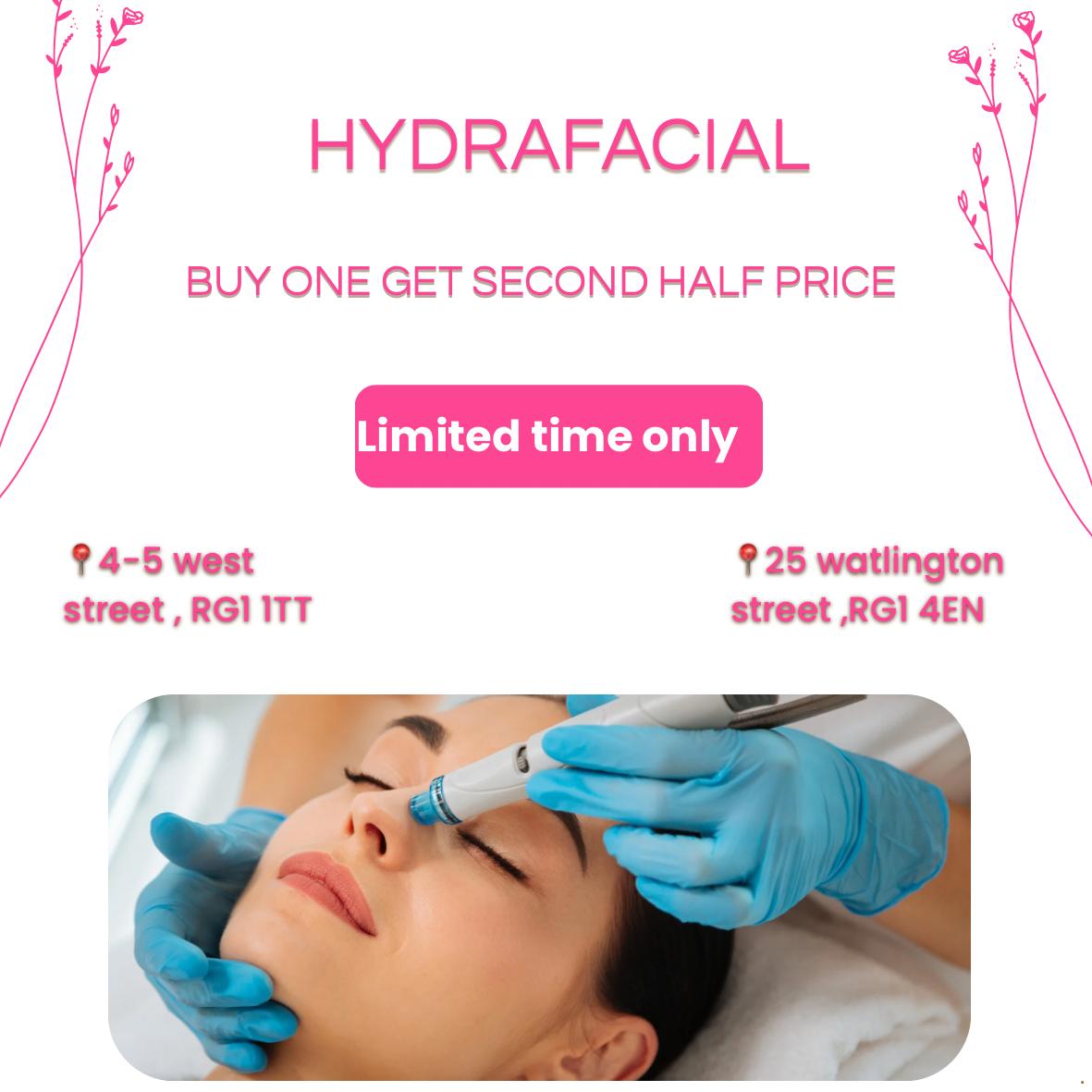 Luxury Hydrafacial (Buy 1 get 2nd half price)