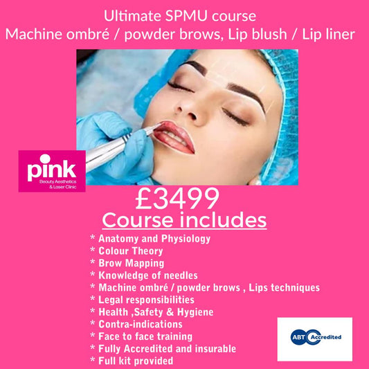 Ultimate SPMU Course - Machine Ombré / Powder Brows, Lip Blush / Lip Liner Course