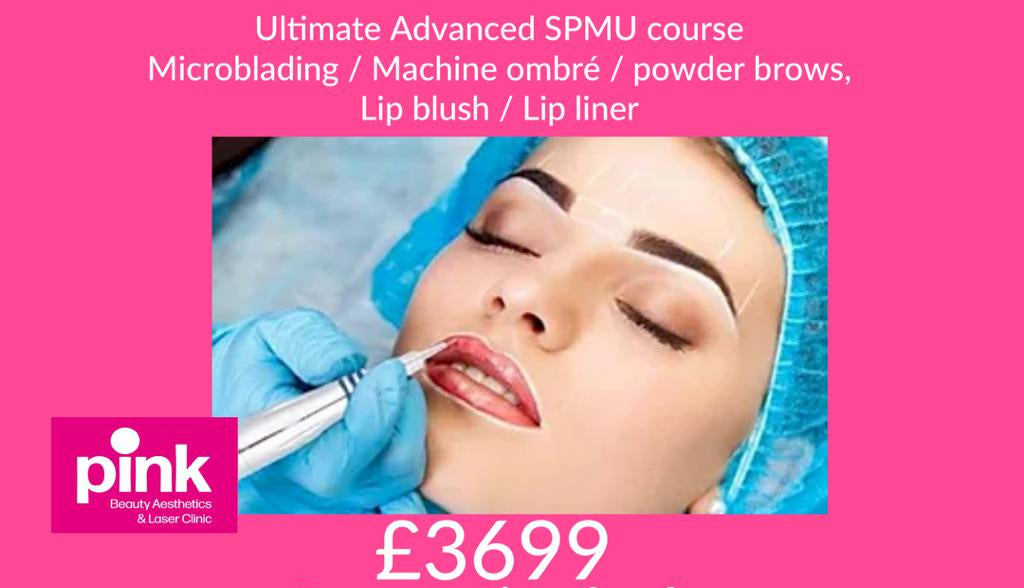Ultimate Advanced SPMU Course Microblading / Machine Ombré / Powder Brows, Lip Blush Lip Liner Course