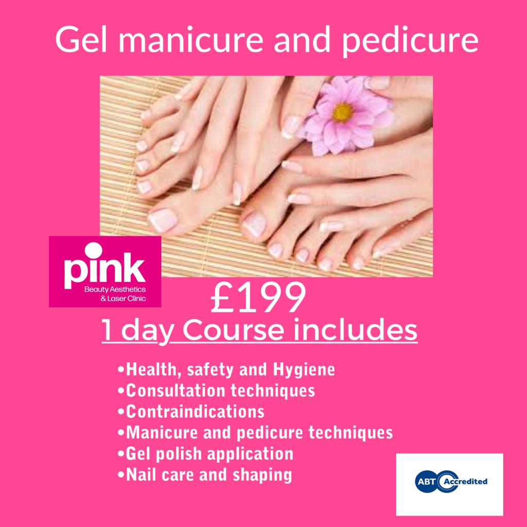 Gel Manicure and Pedicure