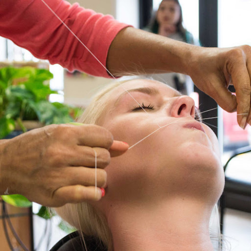 Lower Lip Line Threading