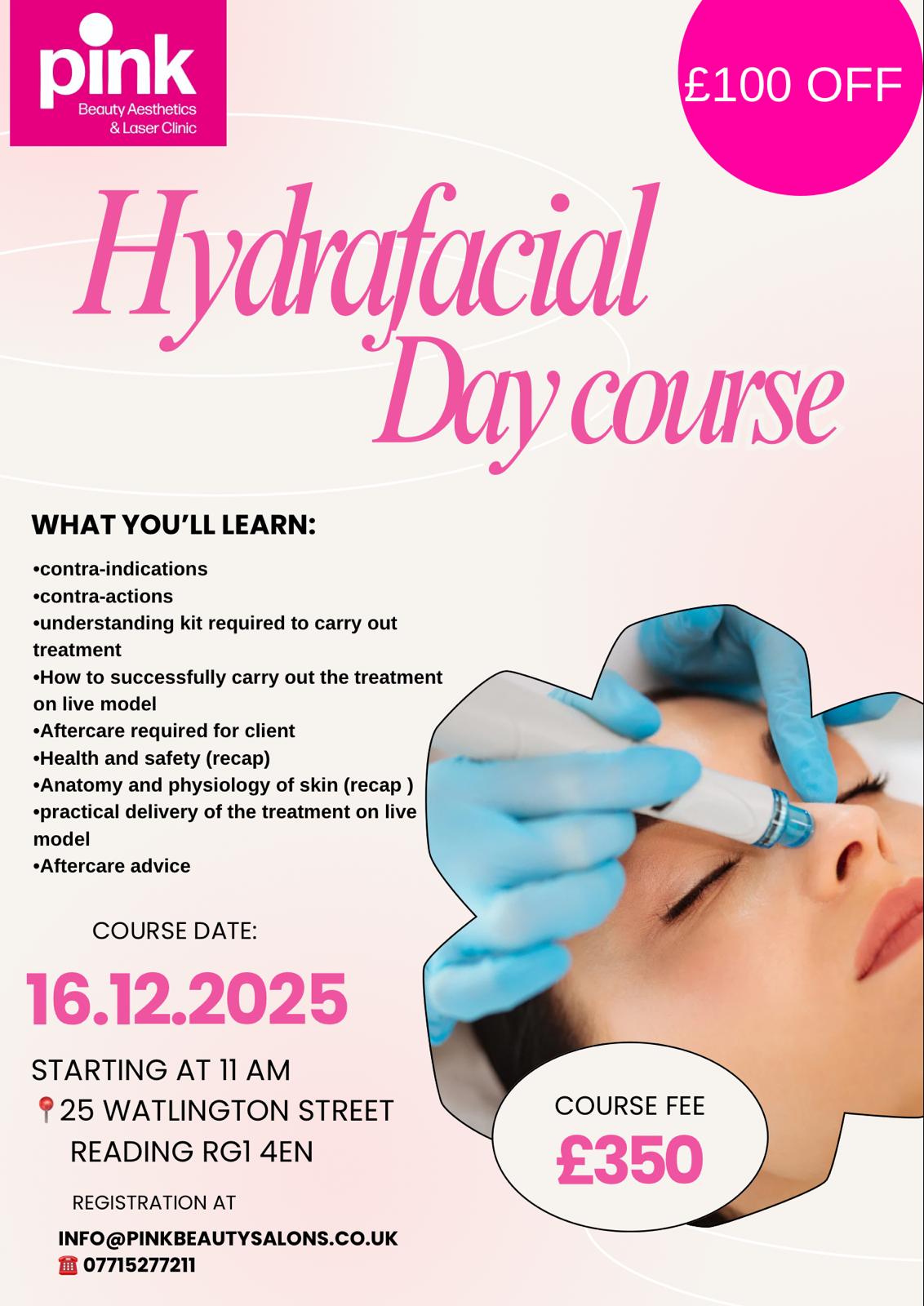 ABT Accredited  Hydrafacial Day Course